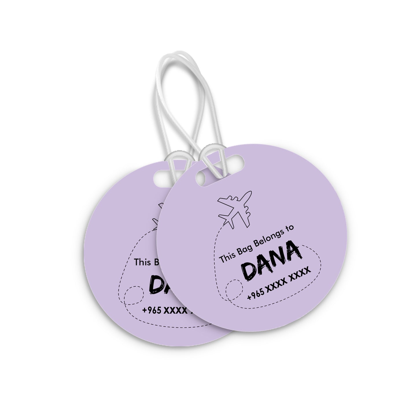 Circle Travel Tags D01