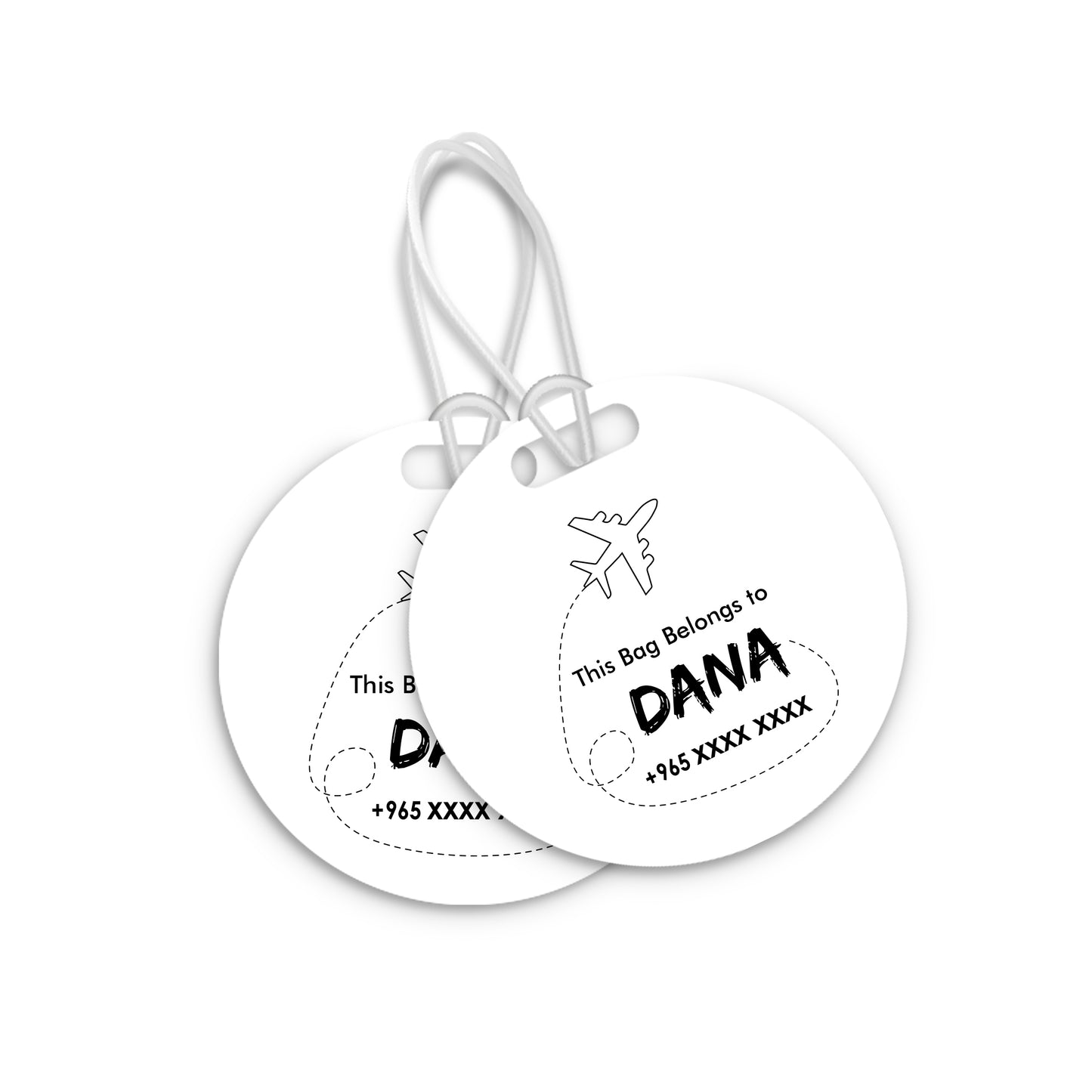 Circle Travel Tags D01