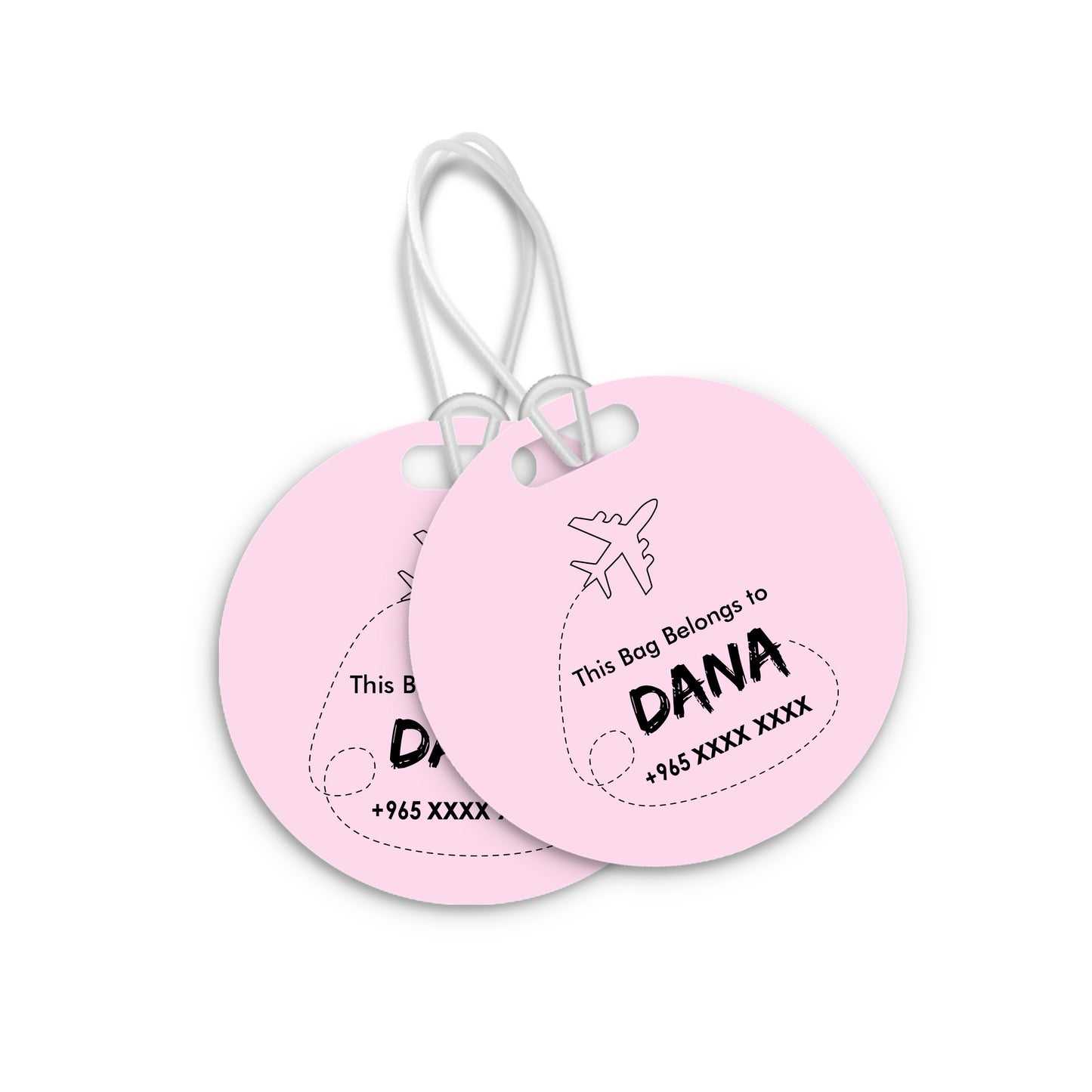 Circle Travel Tags D01