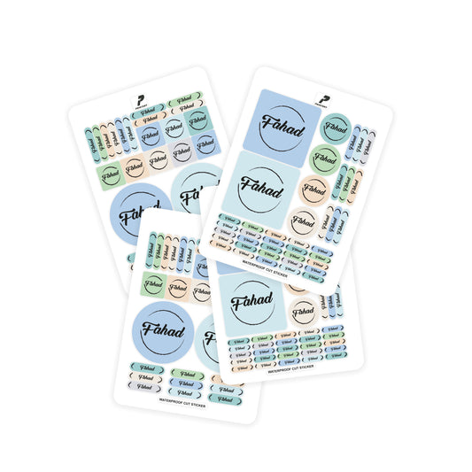 Summer Labels Stickers D01