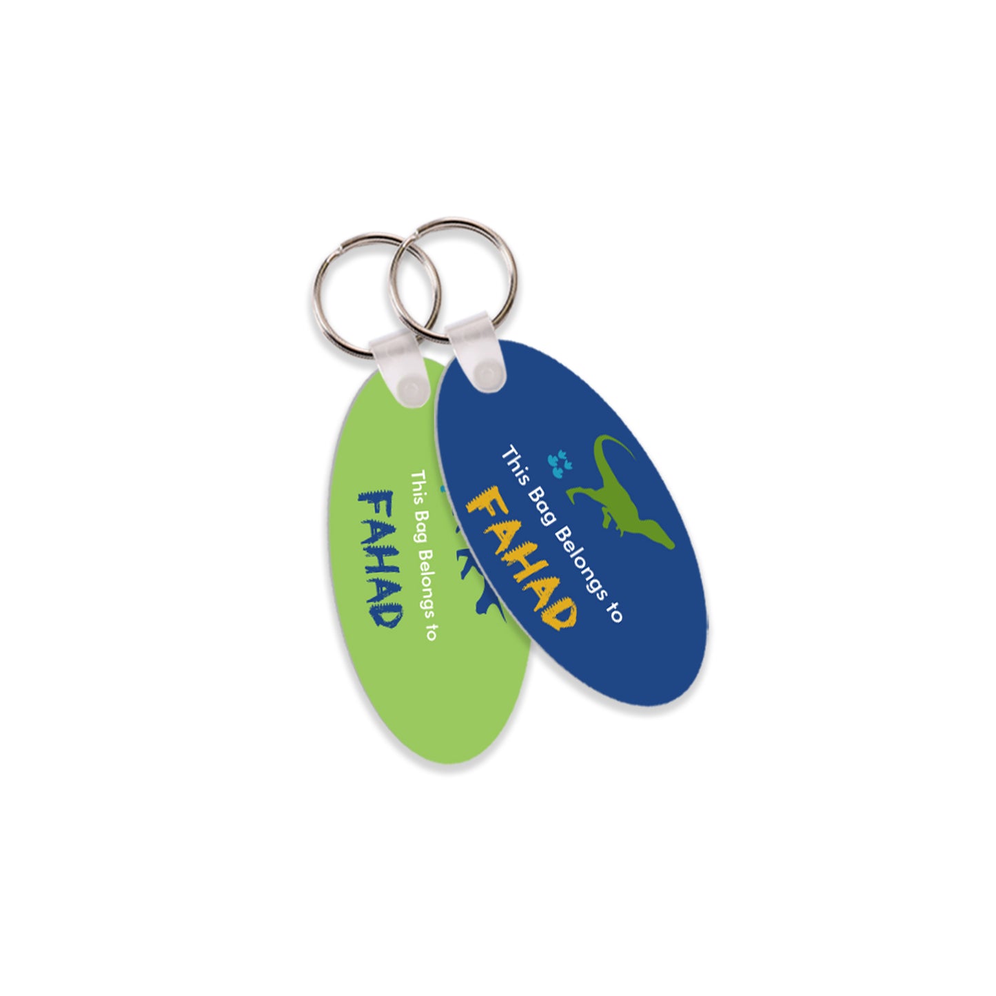 Dinosaur Travel Tags D02