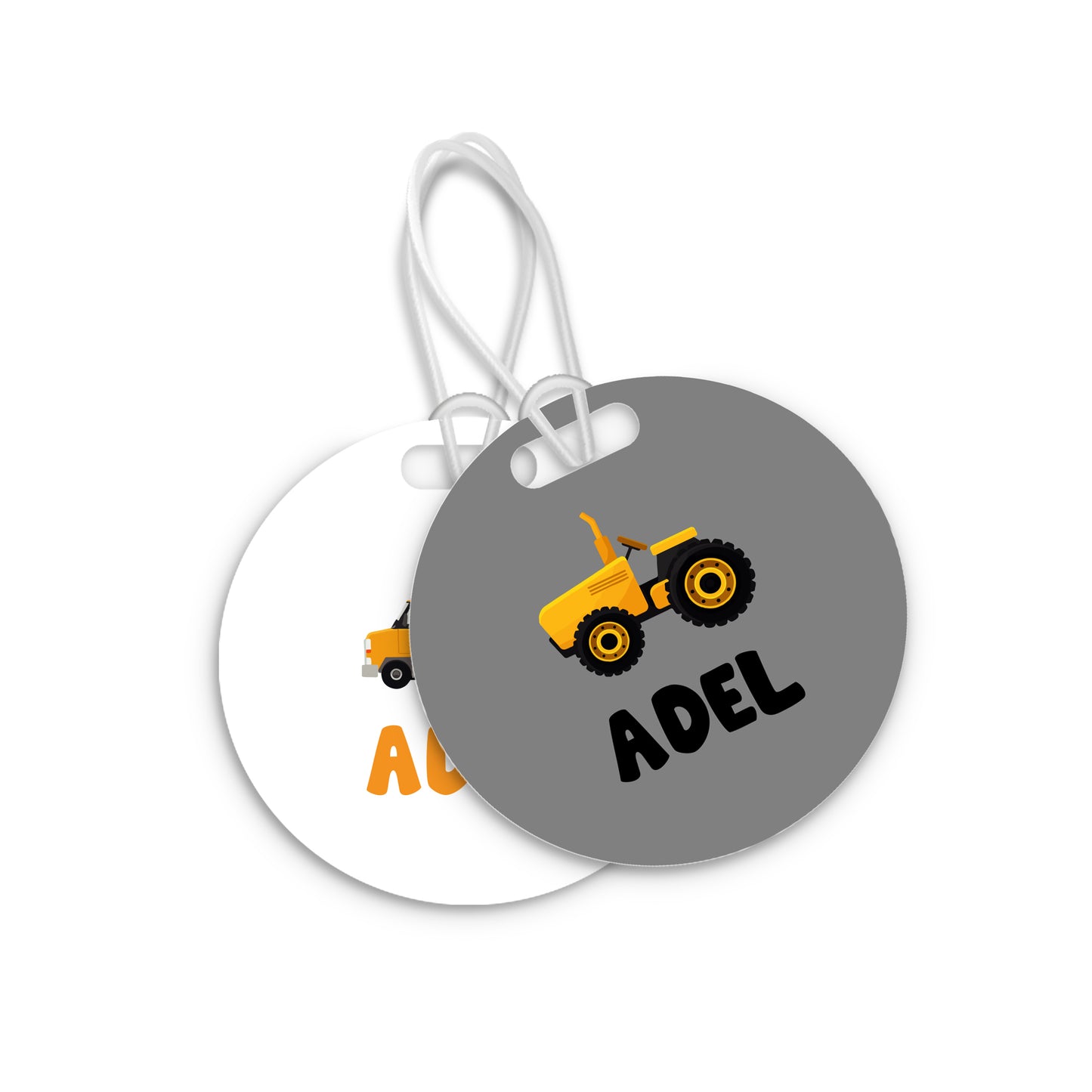 School Tags D042 - Truck