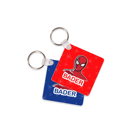 School Tags D044 - Spiderman