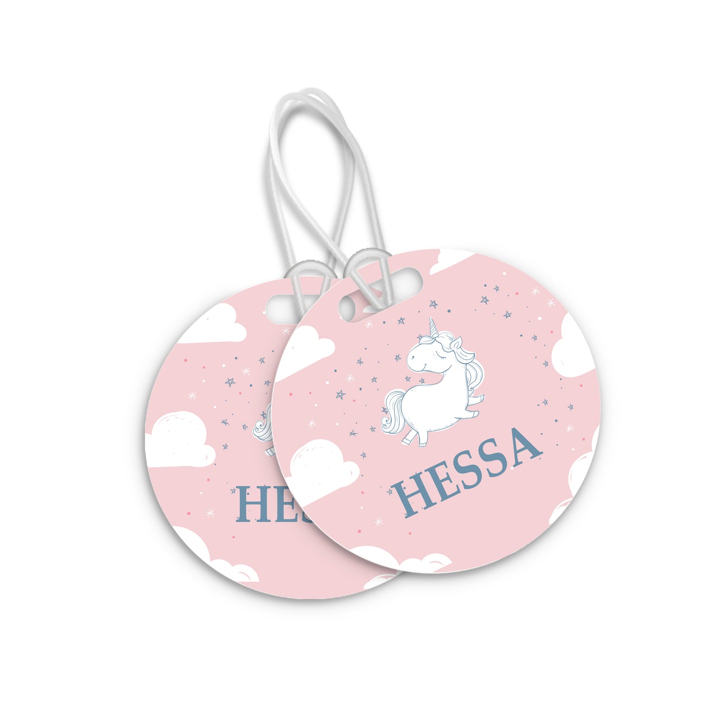 School Tags D046 - Unicorn