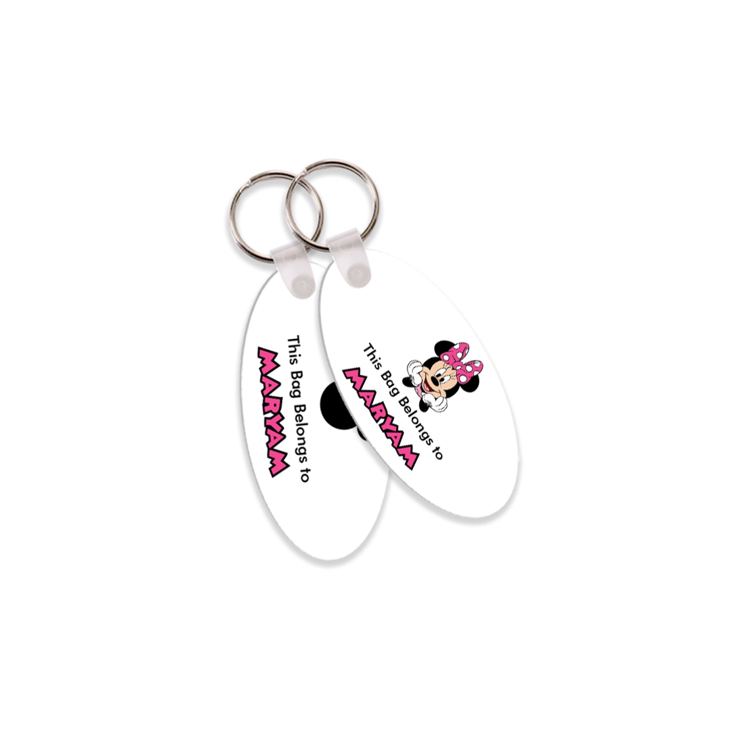 Minnie Mouse Travel Tags D04