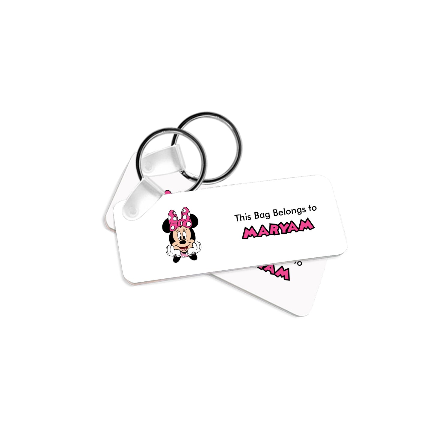 Minnie Mouse Travel Tags D04