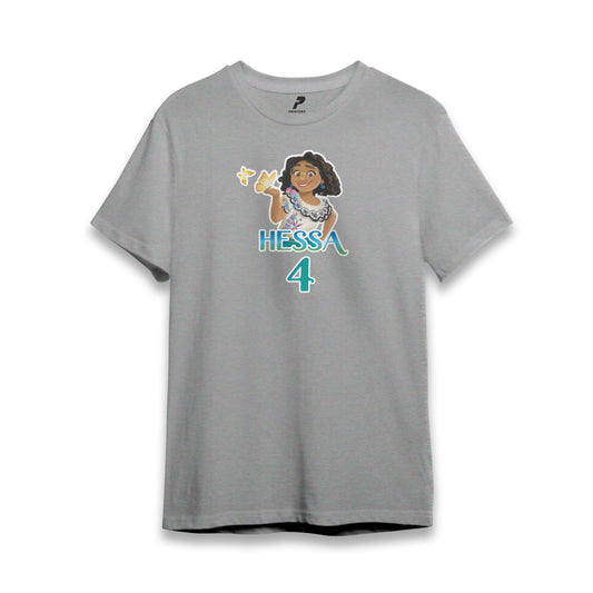 Encanto Theme Birthday T-Shirt Gray