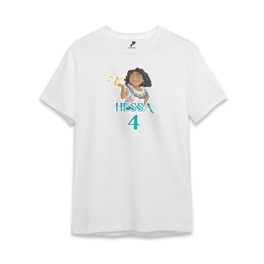 Encanto Theme Birthday T-Shirt White