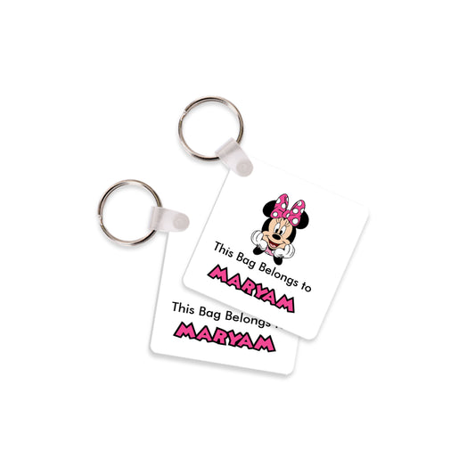 Minnie Mouse Travel Tags D04