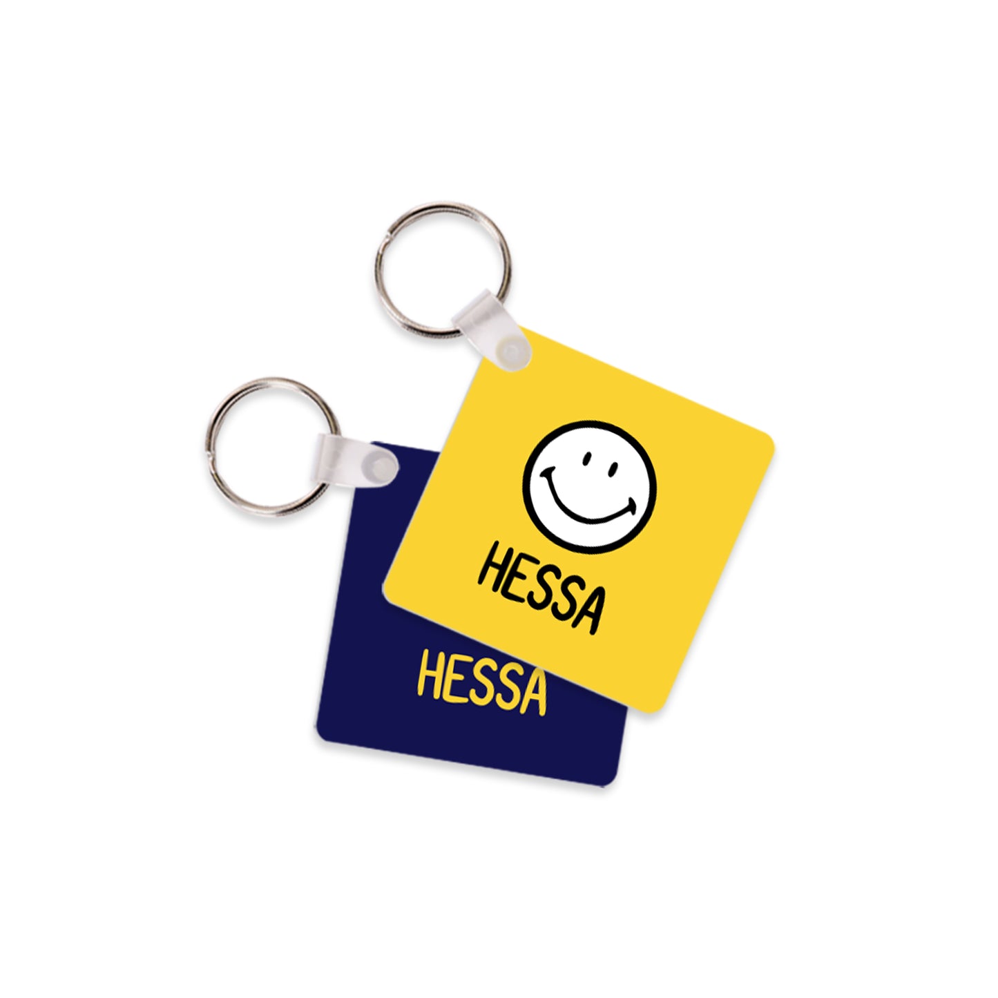 School Tags D058 - Smiley Face