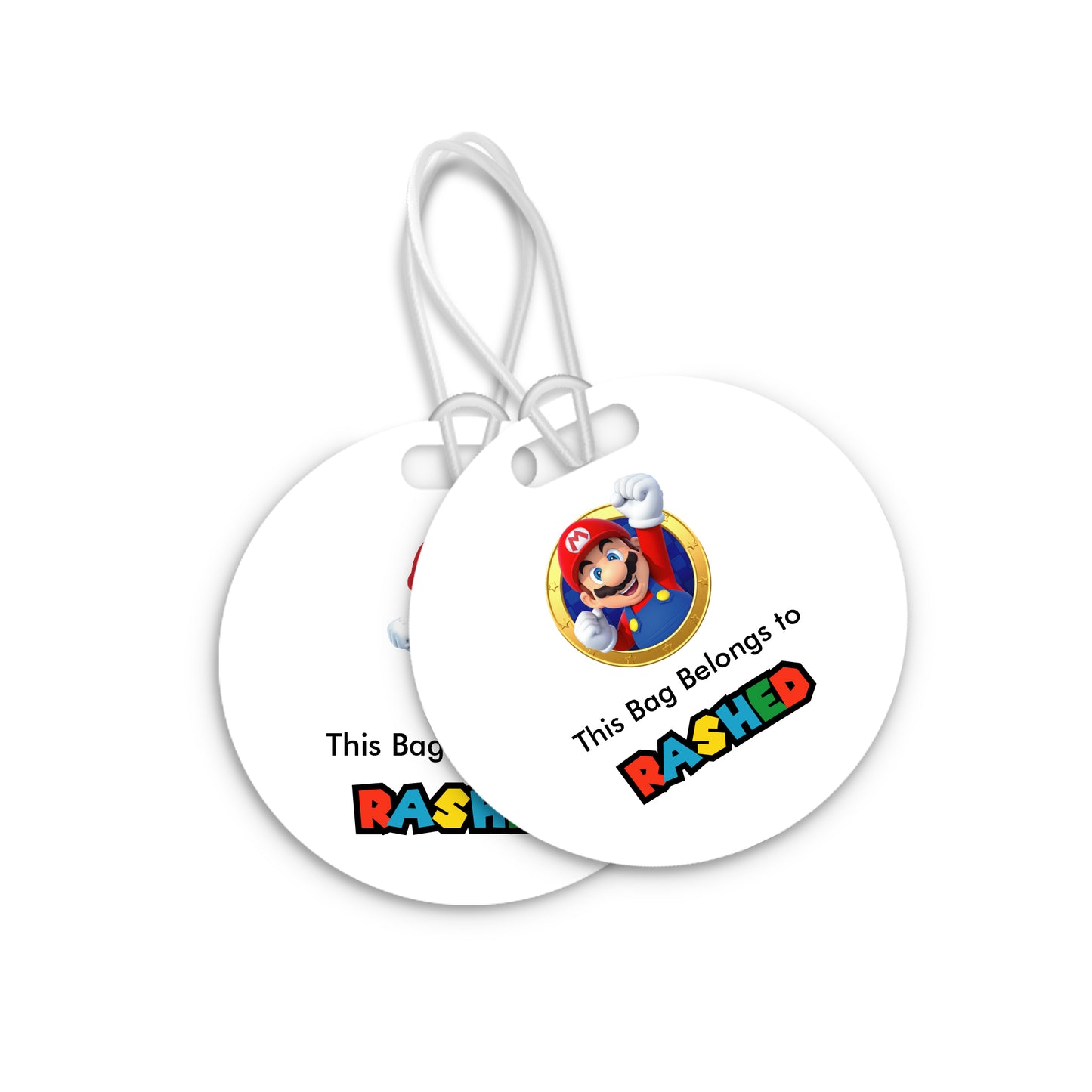 Mario Travel Tags D05