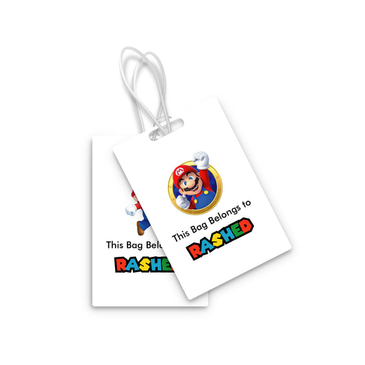 Mario Travel Tags D05