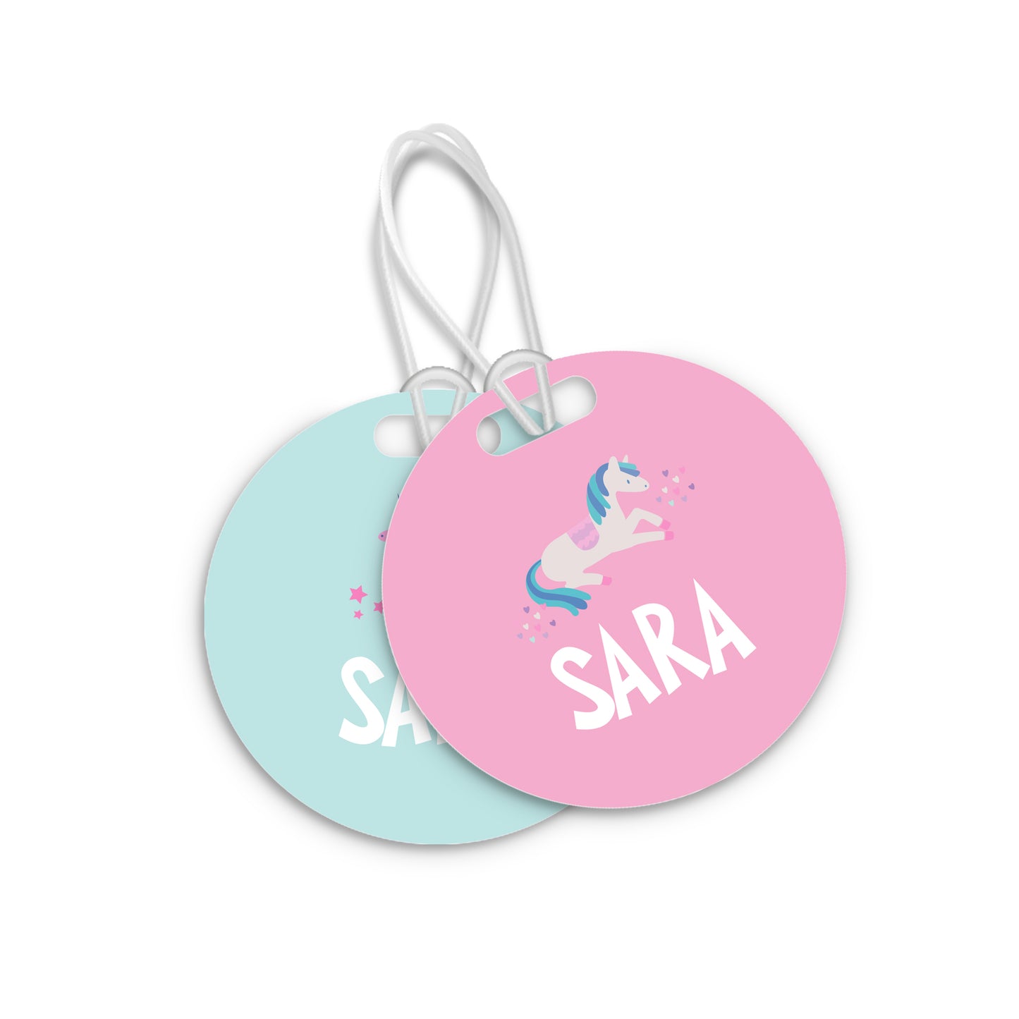 School Tags D069 - Unicorn