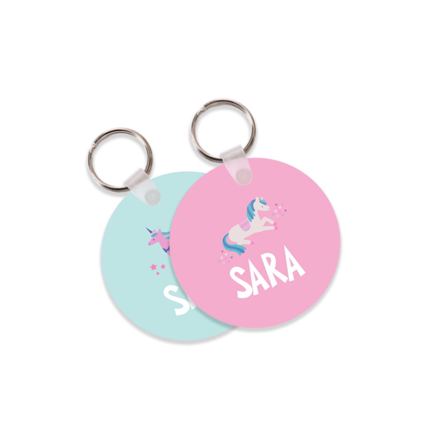 School Tags D069 - Unicorn