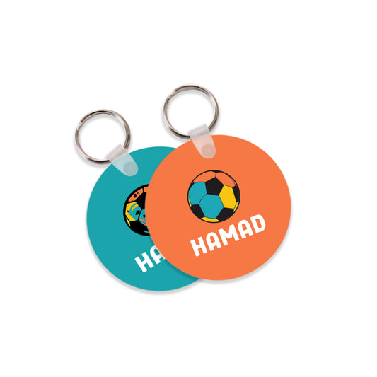 School Tags D074 - Football