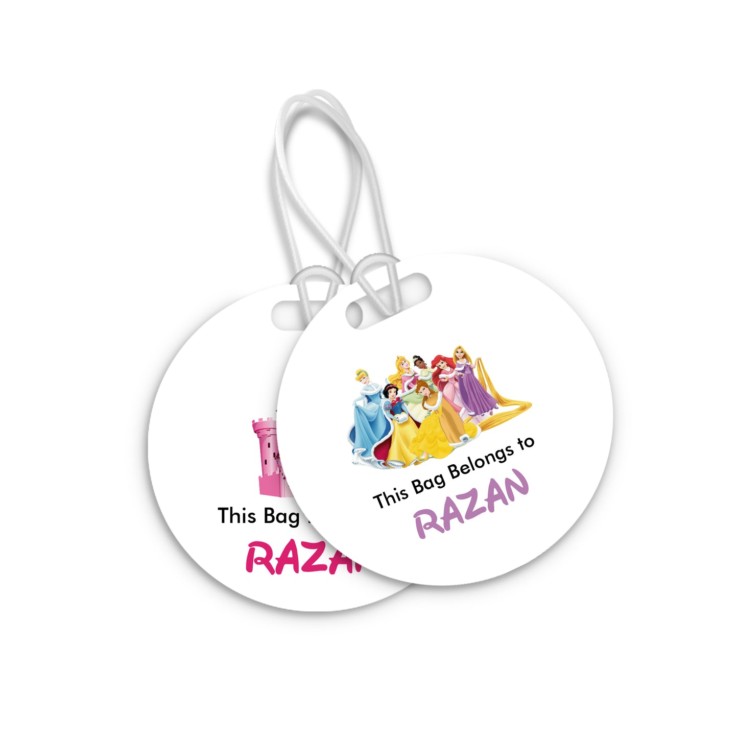 Princess Travel Tags D07