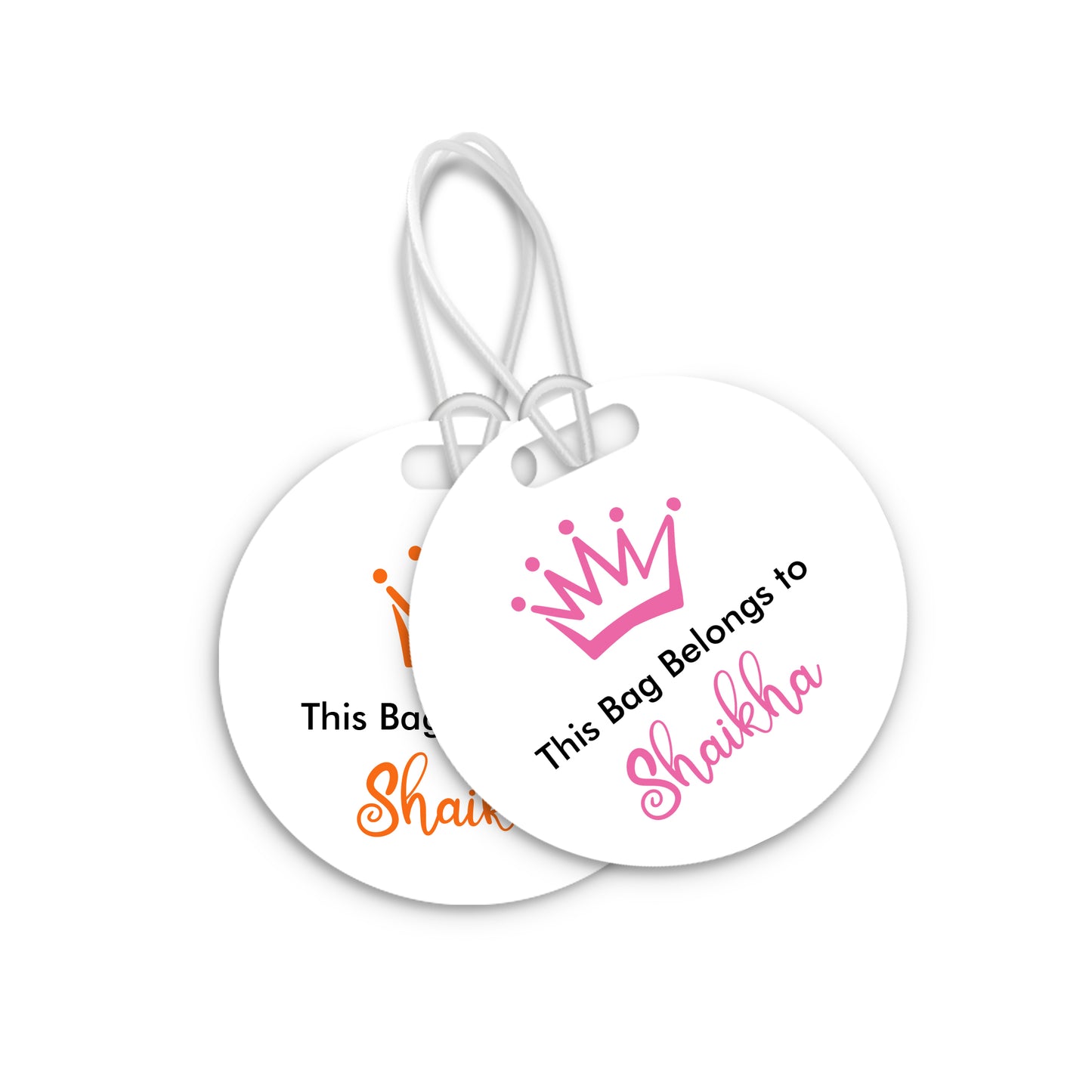 Crown Travel Tags D08