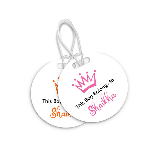 Crown Travel Tags D08