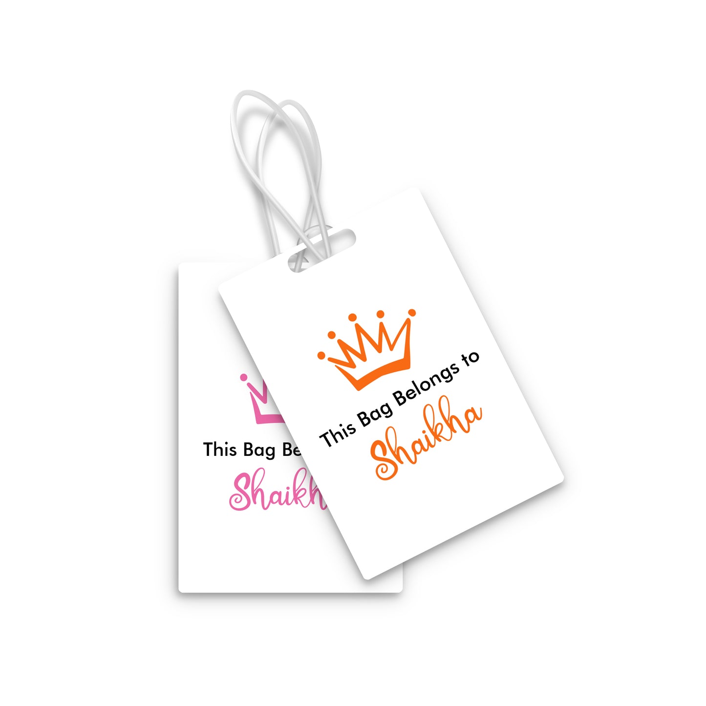 Crown Travel Tags D08