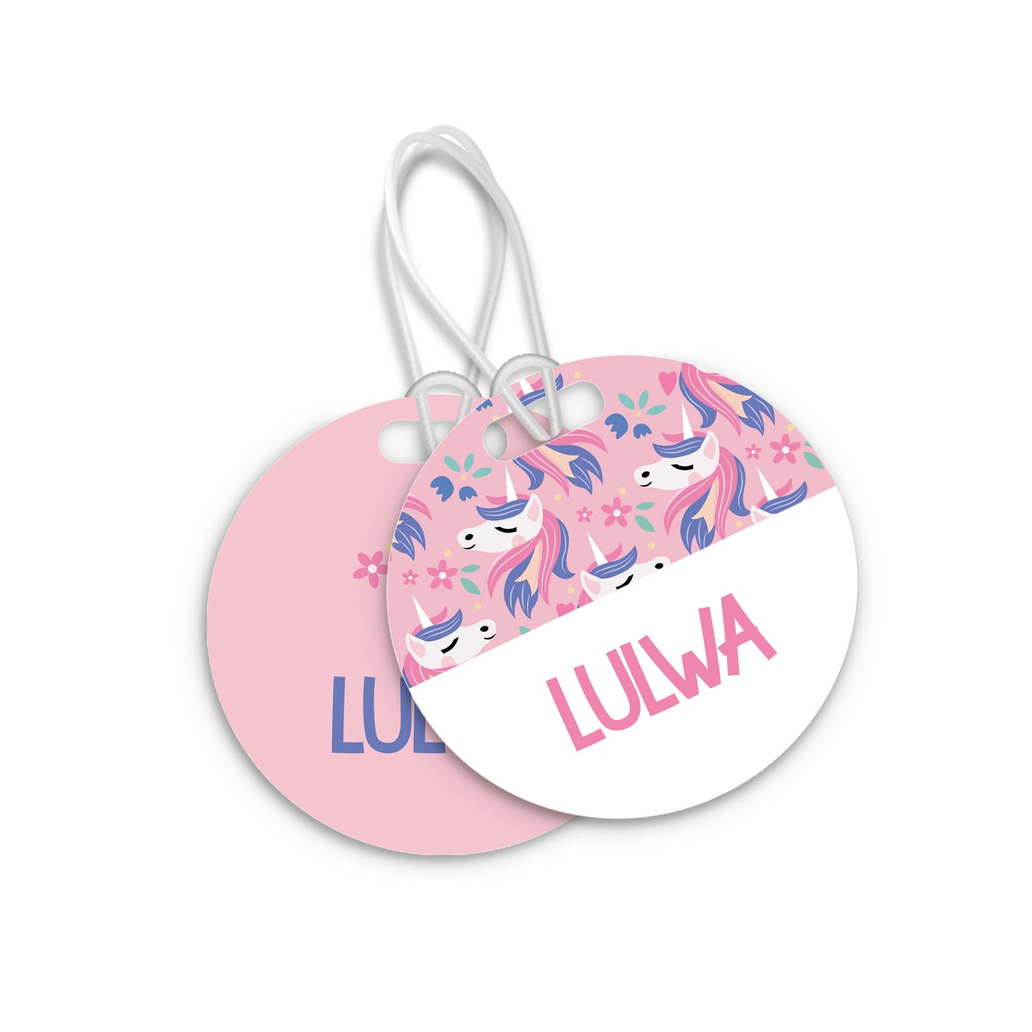 School Tags D090 - Unicorn