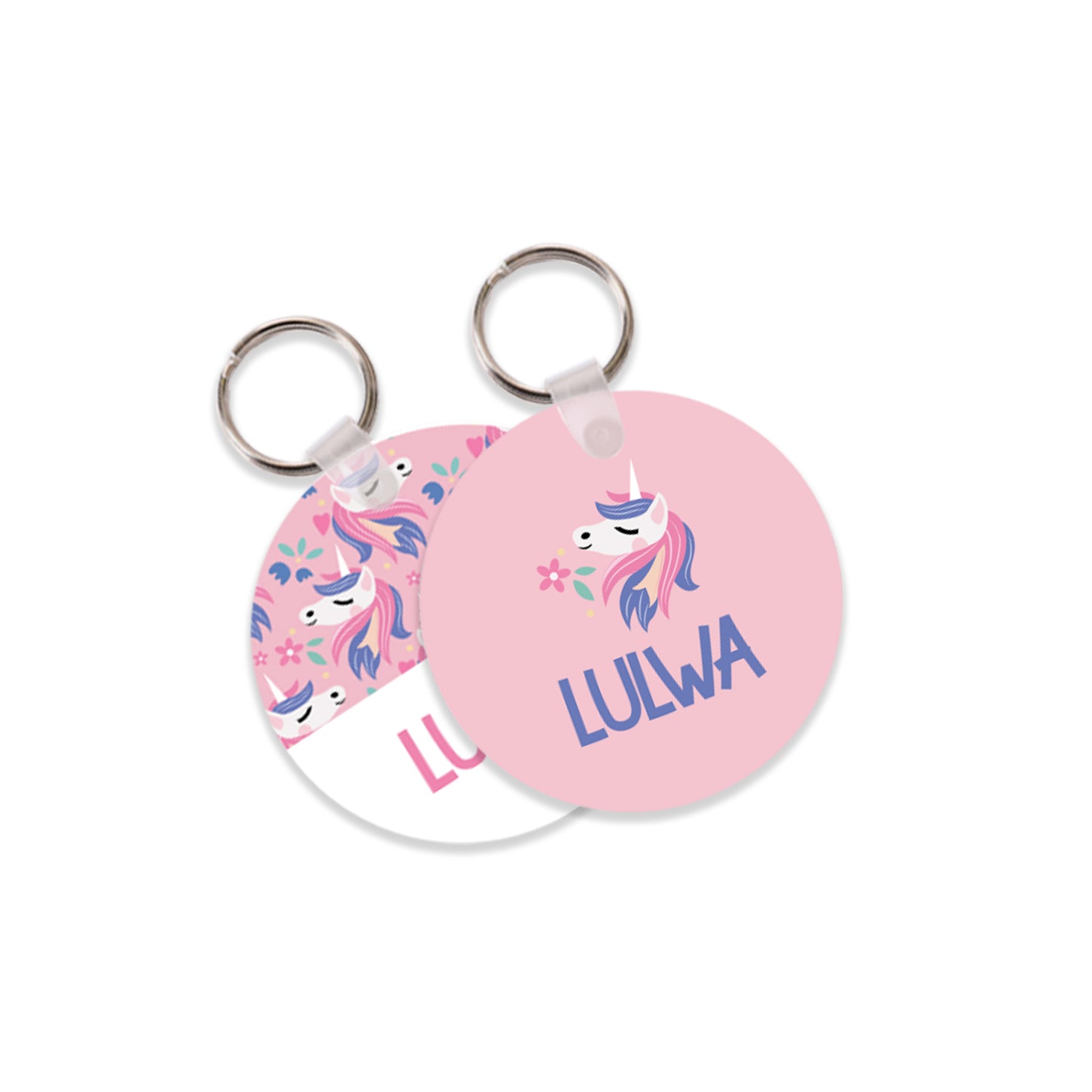 School Tags D090 - Unicorn