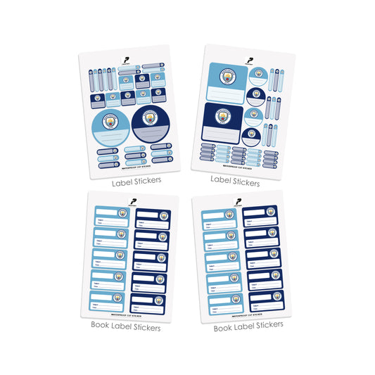 Ready to Buy School Label Pack D096 - Manchester City