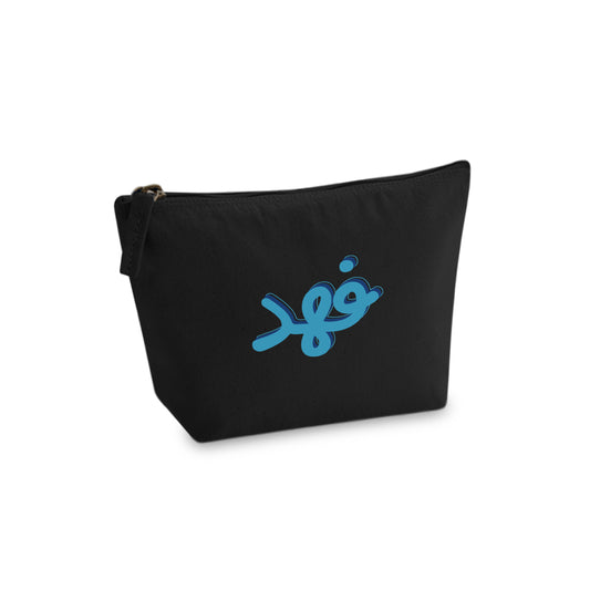 Black Organic Accessory Bag D06