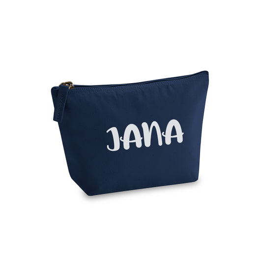 Navi Blue Organic Accessory Bag D10