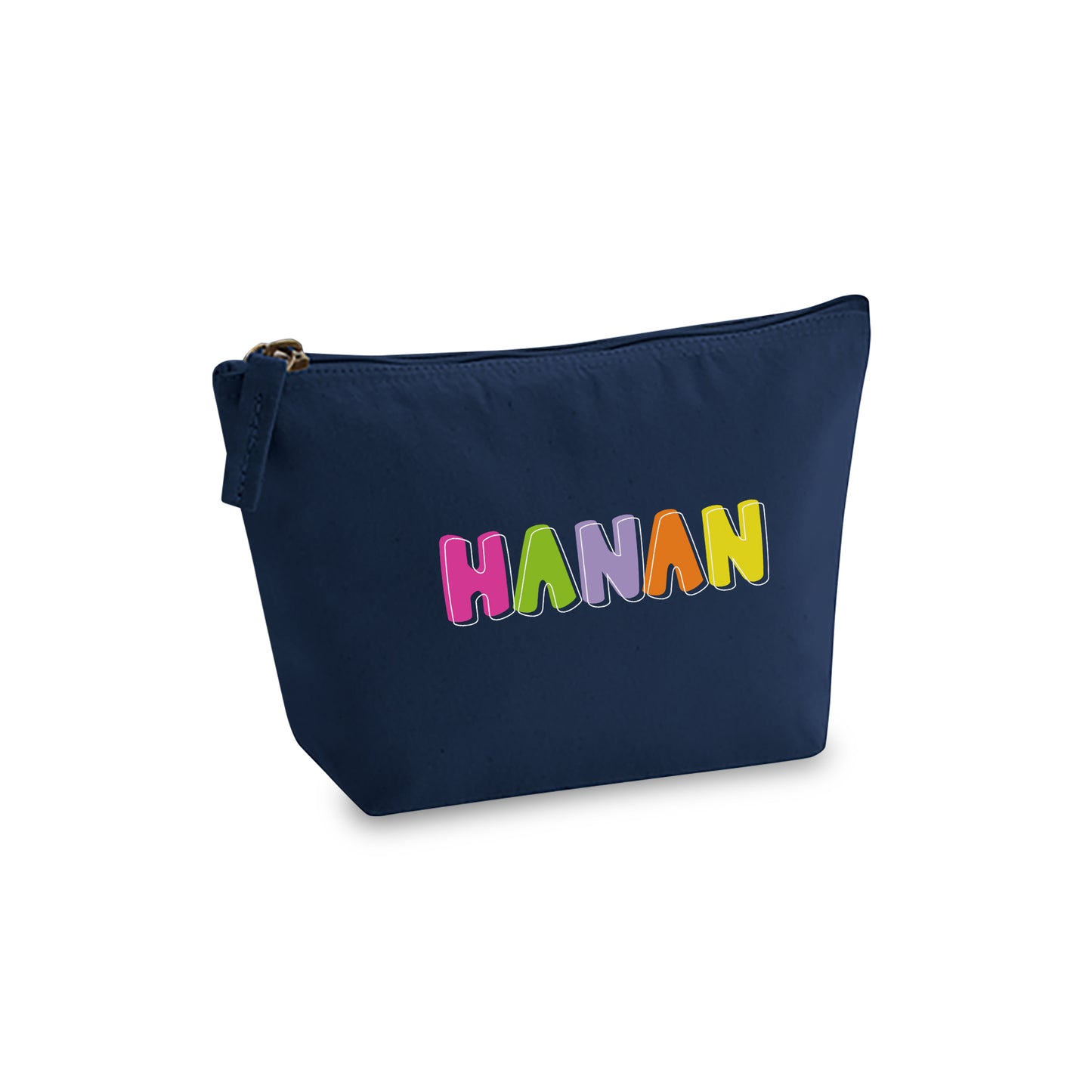 Navi Blue Organic Accessory Bag D02