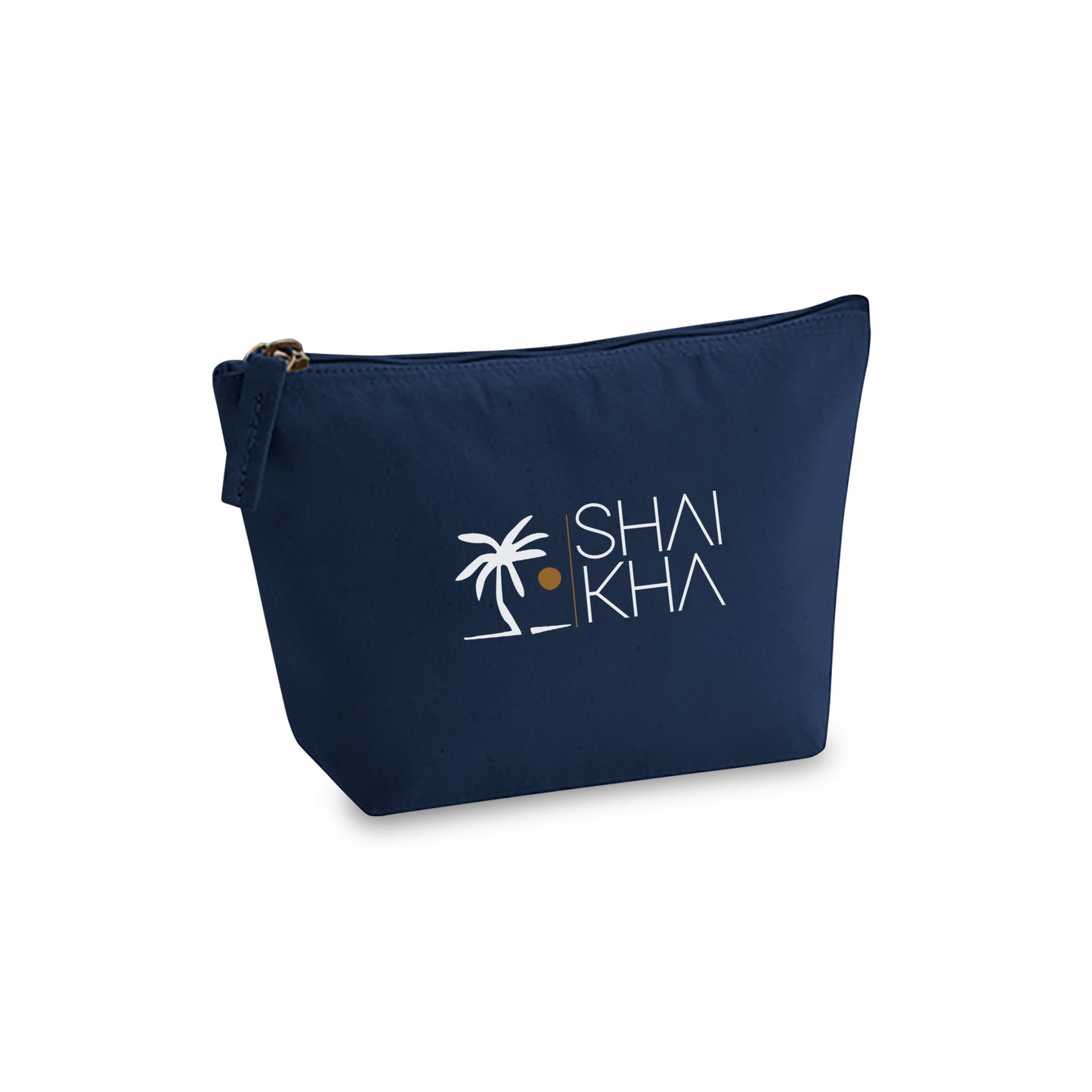 Navi Blue Organic Accessory Bag D03