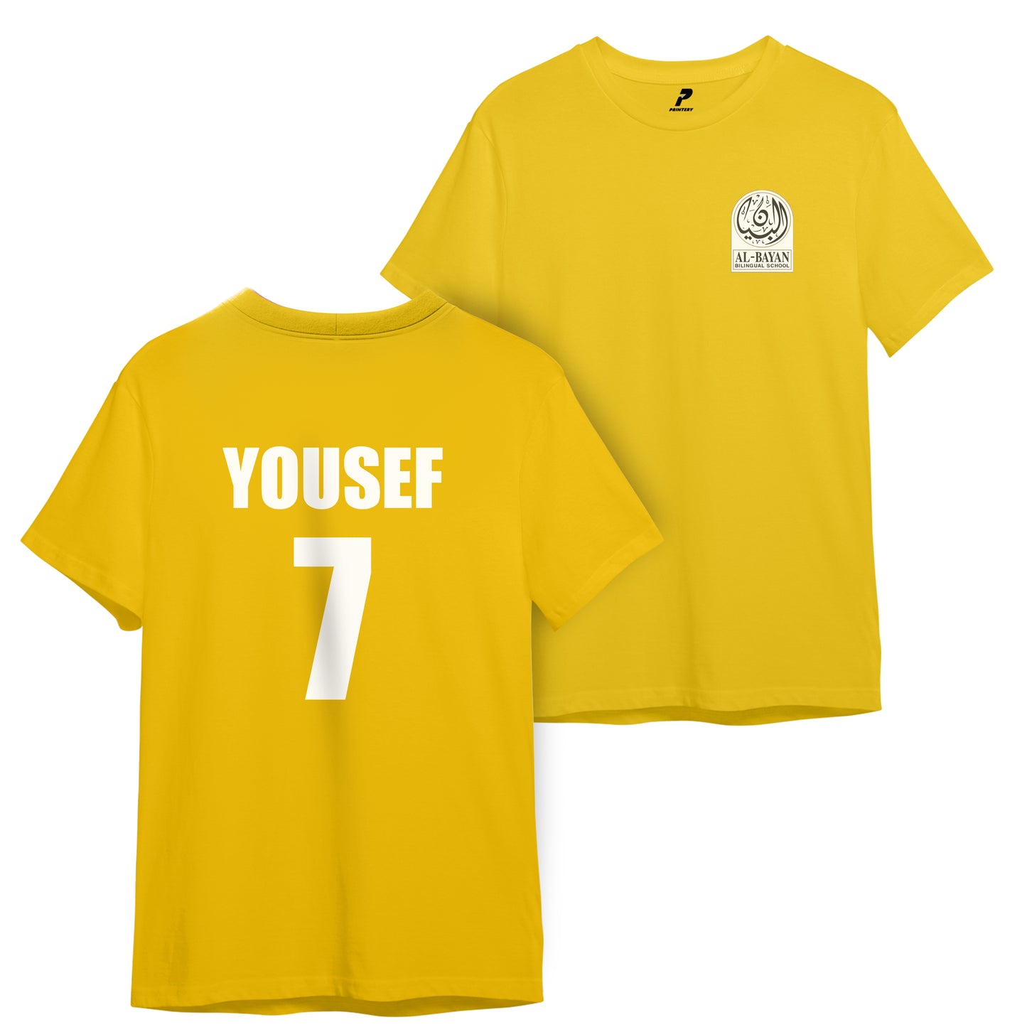 BBS Sports Day Yellow T-Shirt