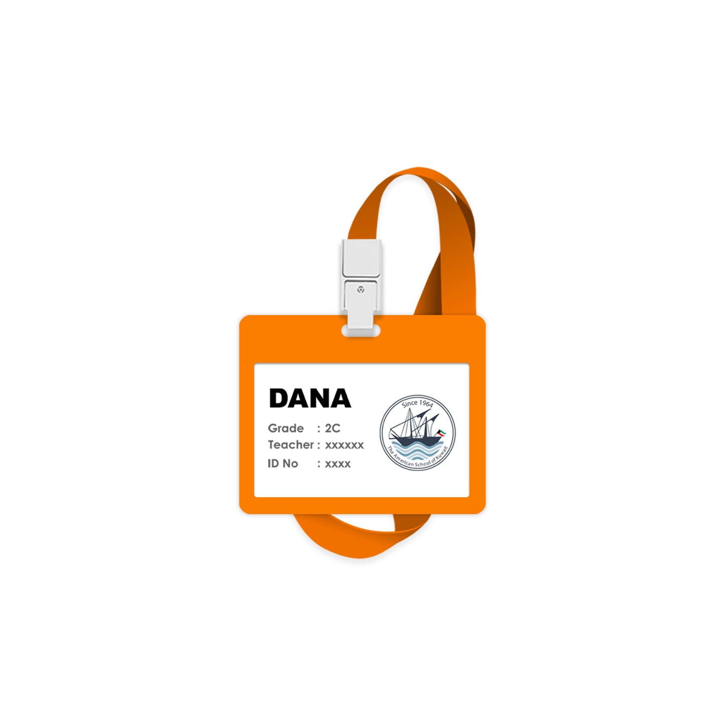 School ID Tag - ASK