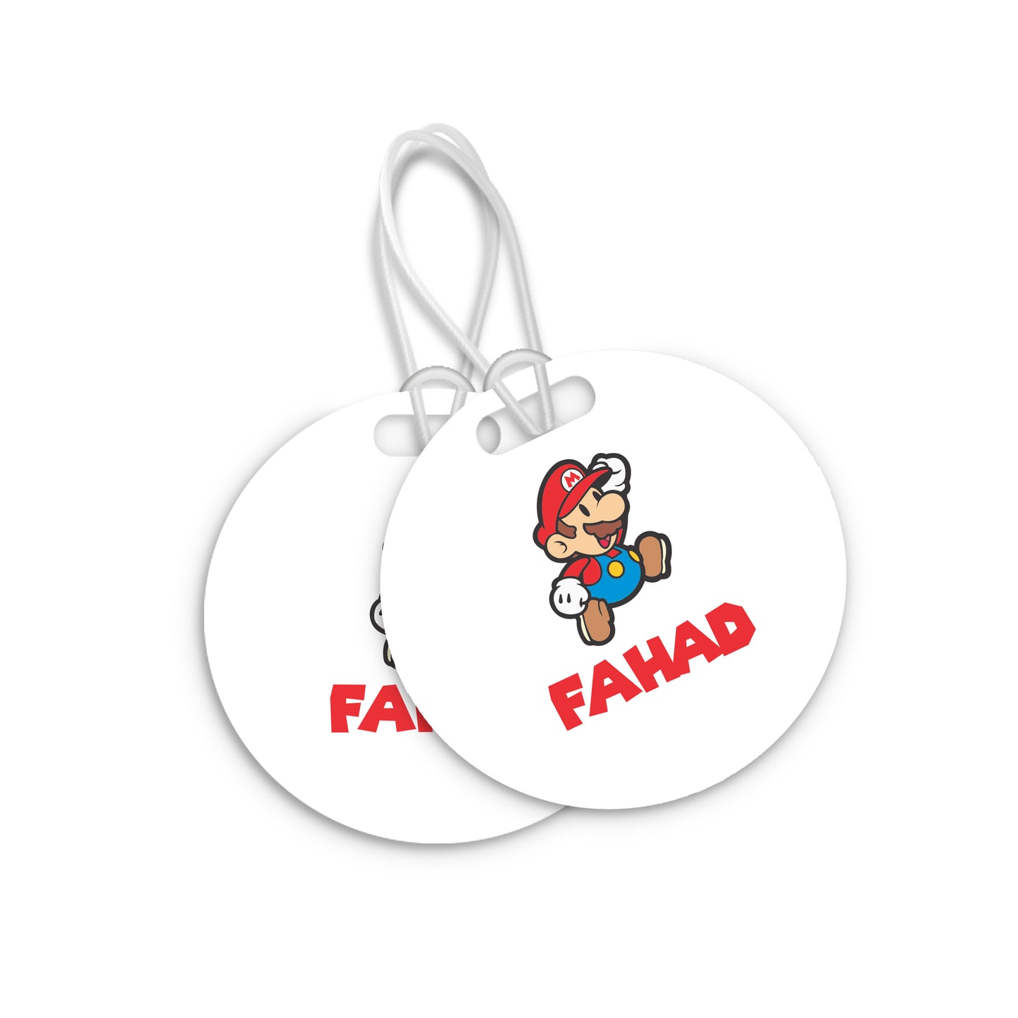 School Tags D135 - Mario