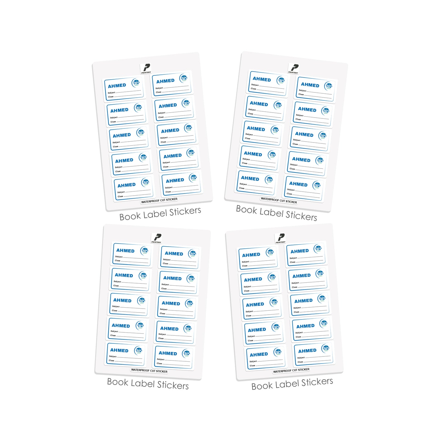 AIS Customized School Labels