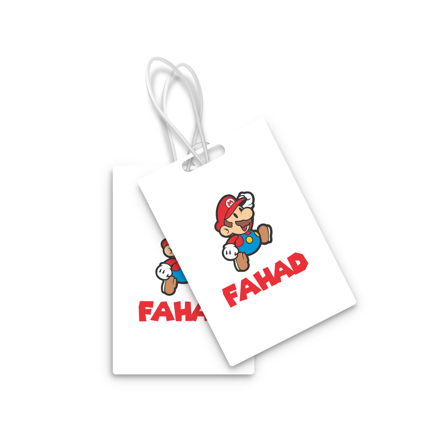 School Tags D135 - Mario