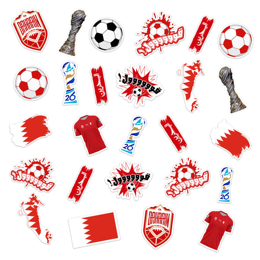 Bahrain Khaleeji Football Sticker Pack