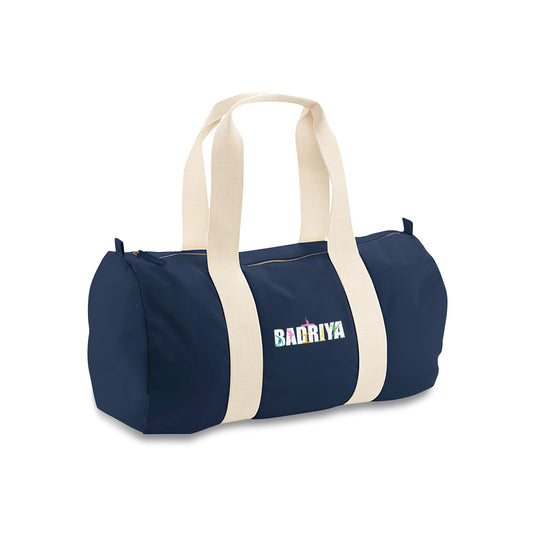 Navi Blue Organic Barrel Bag Ballerina 02