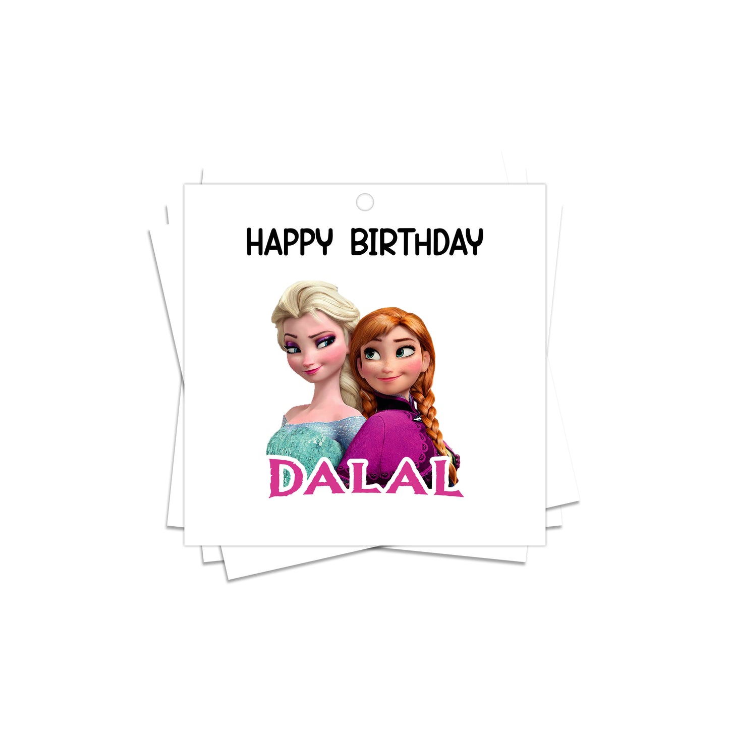 Frozen Birthday Cards D08