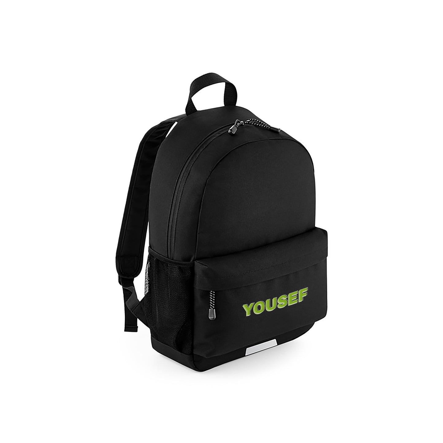 Black School Pocket Backpack D01