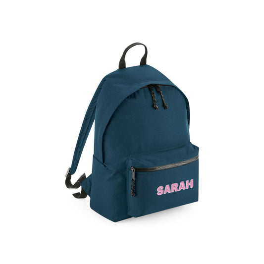 Blue Recycled Backpack D01