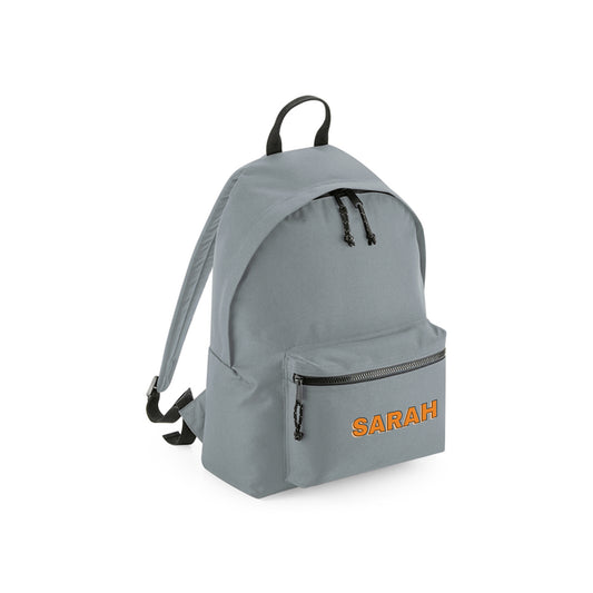 Gray Recycled Backpack D01