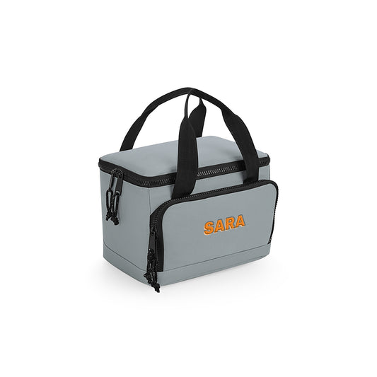 Gray Recycled Mini Cooler Bag D01