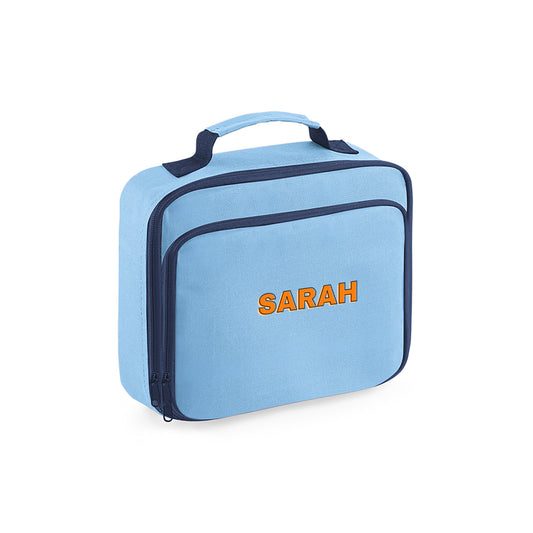 Light Blue School Lunch Cooler Bag D01