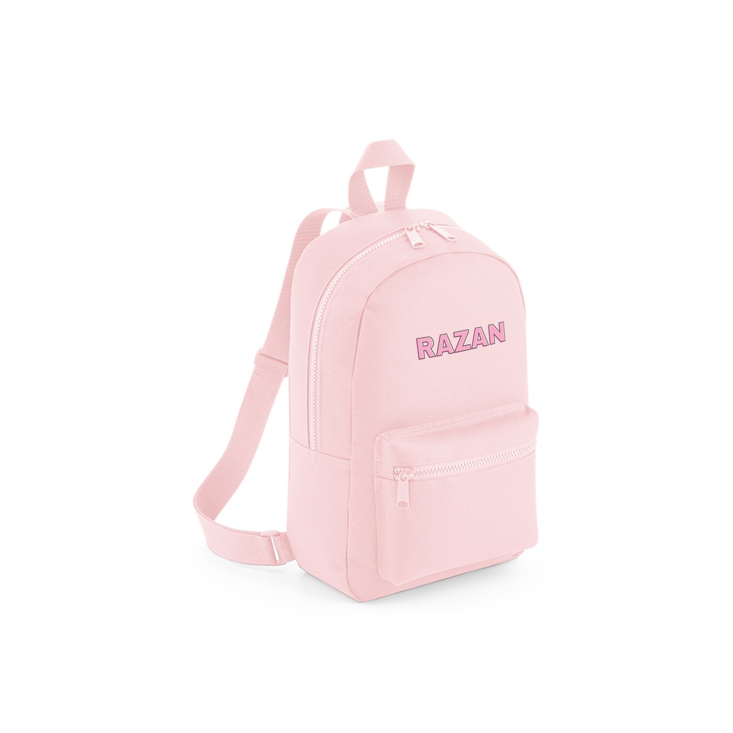 Pink Recycled Mini Backpack D01