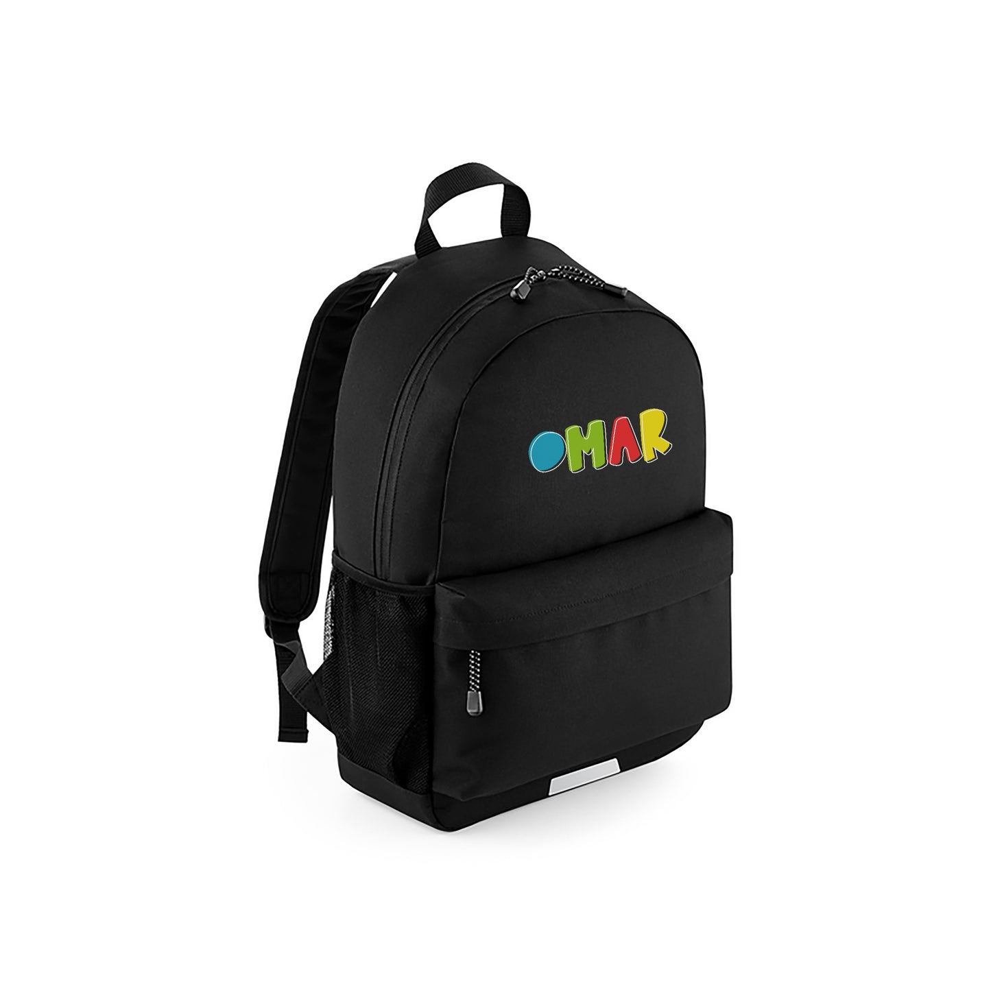 Black School Pocket Backpack D02