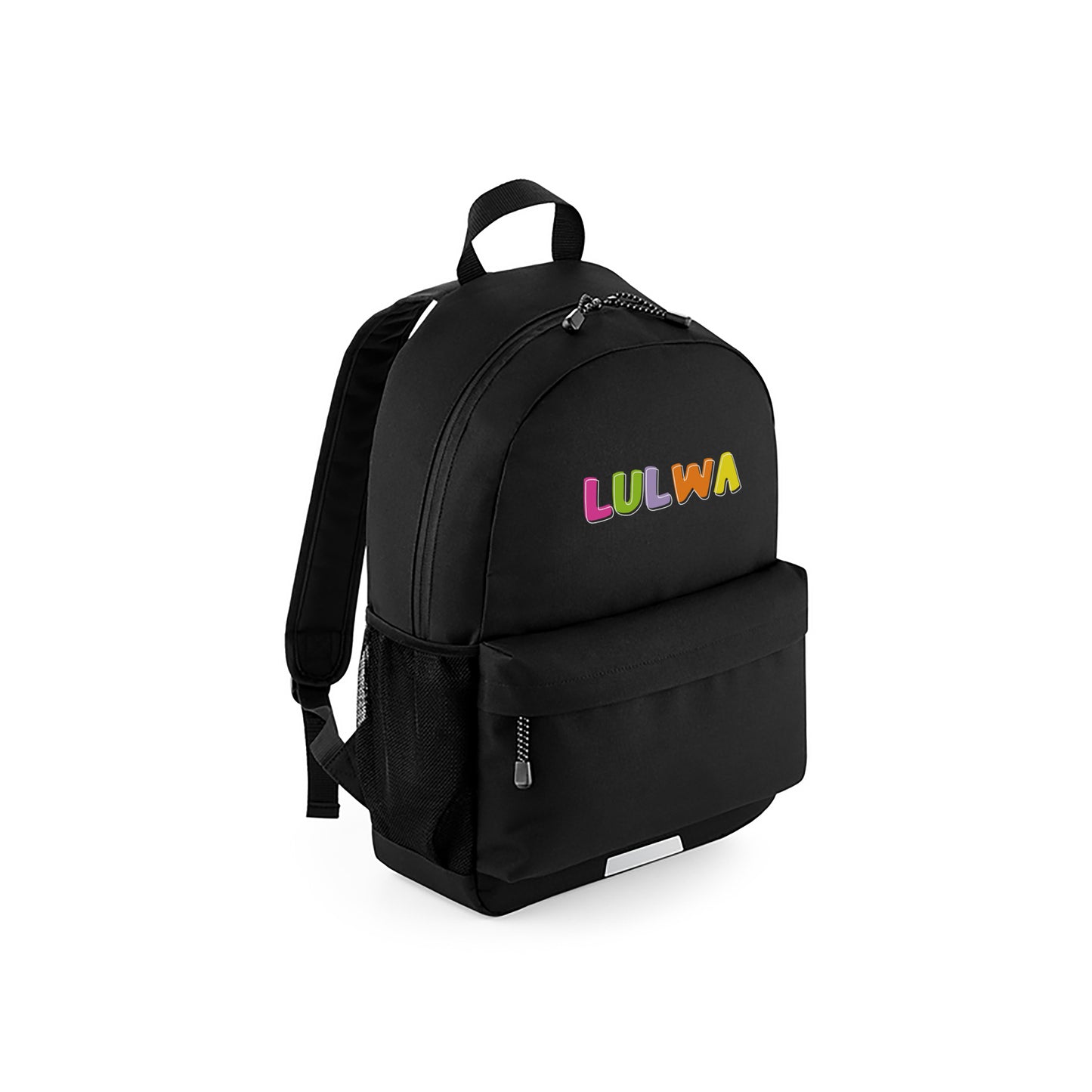 Black School Pocket Backpack D02