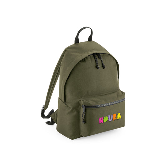 Green Recycled Backpack D02