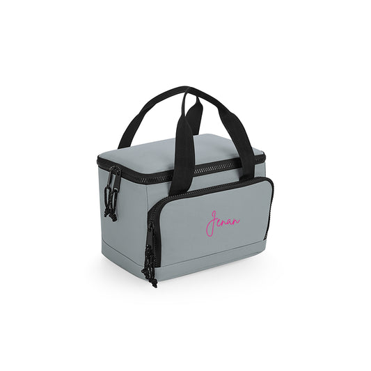 Gray Recycled Mini Cooler Bag D03