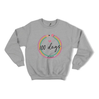 100 Days of School Sweatshirt D04