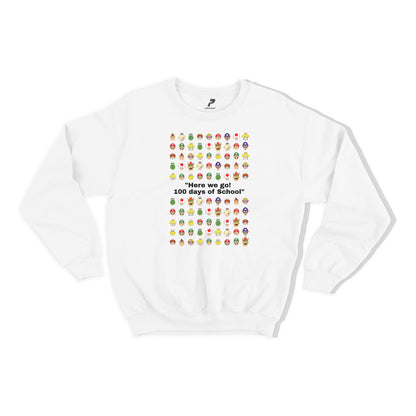 100 Days of School Sweatshirt D05